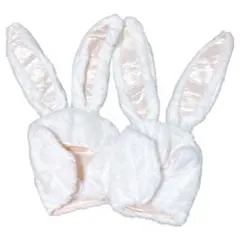 ウサギ 帽子 【2セット】コスプレ 被り物 ハロウィン コスプレ 小道具