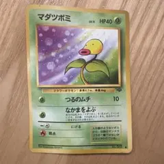 ポケモンカード マダツボミ 旧裏面