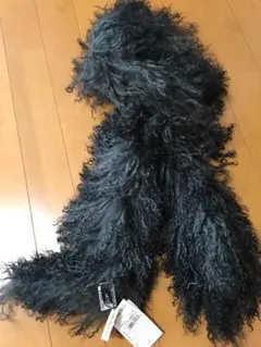 セール‼️ ミッシェルクラン ラム ファー マフラーストール 大幅値下げ
