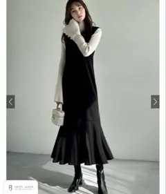 グレイル ノースリーブマーメイドフレアワンピース