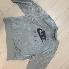 NIKE AIR シルバー スウェットシャツ L