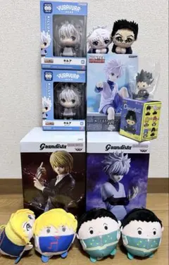 ハンターハンター フィギュア ぬいぐるみ マスコット まとめ売り