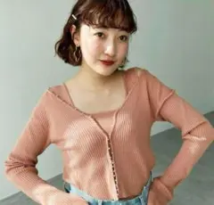 COCO DEAL ビジューニットカーディガンのサムネイル
