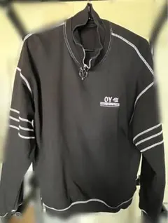 OY ハーフジップ トレーナー 黒のサムネイル