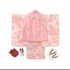 七五三 3歳 着物 フルセット KAGURA カグラ ブランド 女の子用 被布