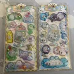 は*る様 キラキラウォーターインシール シマエナガ クラックス