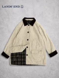 Lands’ End ハンティングジャケット ベージュ Mのサムネイル