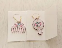 サンリオ ラバーキーホルダー ぷちコーム ぷちミラー マイメロディ