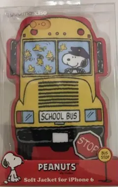 未使用 スヌーピー　アイフォン iPhone6 TPU スマートフォンケース