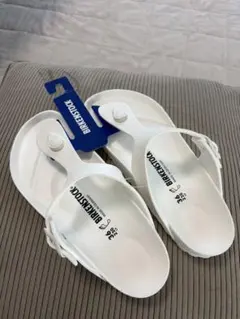 新品・未使用 BIRKENSTOCK Gizeh EVA 白 23cmのサムネイル