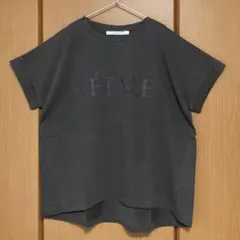 【新品】＊ルノンキュール＊ピグメント加工グリッタープリントTシャツのサムネイル