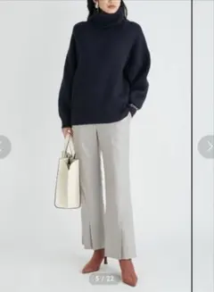 専用商品お値下げ◆Mila Owen◆ネイビー◆タートルネックセーター