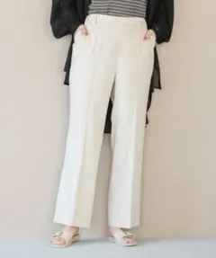LEPSIM リネンブレンドストレートパンツのサムネイル