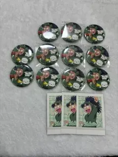 忍たま乱太郎　忍たま　ぱしゃこれ　缶バッジ　アクキー　七松小平太