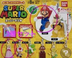 スーパーマリオ めじるしアクセサリー2 3種セット
