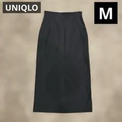 ユニクロ　スカート　ブラック　Mサイズ　コットン