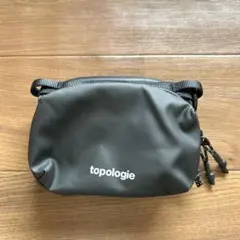 【新品未使用】topologie ミニボトルサコッシュブラック