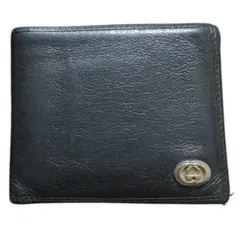 Gucci ブラック 二つ折り財布