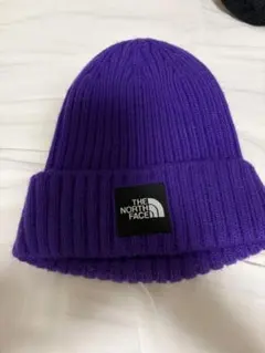 THE NORTH FACE ニット帽 ビーニー パープルのサムネイル