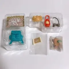 シルバニア どきどき探検セット ラテネコきょうだい 小物類のみ