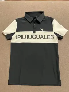 1PIUTUGUALE3 ポロシャツ 1PIUTUGUALE3 黒 ポロシャツ メンズ - メルカリ