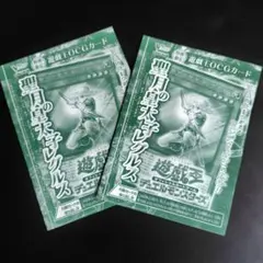 【2枚セット】聖月の皇太子レグルス 遊戯王OCG Vジャンプ付録