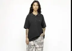 Stussy Classic Pique Polo ブラック　Sサイズのサムネイル