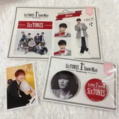 ジェシー 缶バッジ ステッカー 公式写真