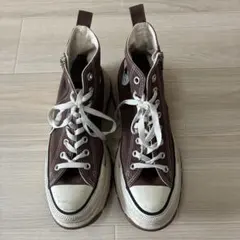 し*ん様 CONVERSE ALL STAR ブラウン ハイカットスニーカー