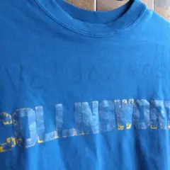 ビンテージ ダブルフェイスTシャツ 70s 80s / ネイビー/イエローのサムネイル