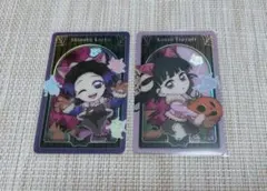 鬼滅の刃 ハロウィン2025 メタリックカードA 胡蝶しのぶ 栗花落カナヲ