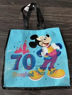 ディズニーランド 70周年 トートバッグ　カルフォルニアディズニー