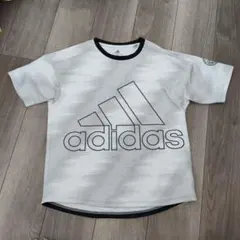 adidas AEROREADY Tシャツ 160cm ホワイト/グレー