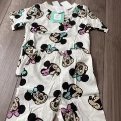 ミニーちゃん 半袖短パン 100サイズ 夏用 セットアップ