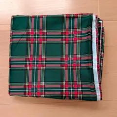 チェック柄コットン生地