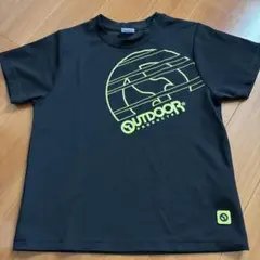 OUTDOOR ブラック Tシャツ