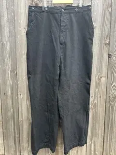 COMOLI ブラック オーバーパンツ　25ss