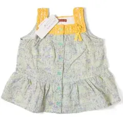 新品★小花柄のコットンチュニック 110 女の子
