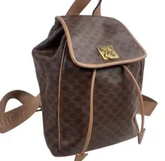 専用✺【美品】CELINE マカダム リュック オールドセリーヌ ブラウンのサムネイル