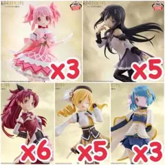 新品未開封】魔法少女まどかマギカ プライズフィギュア15体まとめ売り