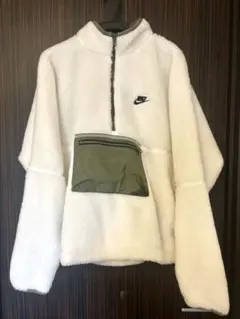 新品未使用【Ｌサイズ】NIKE ハーフジップ ボアフリースブルゾン