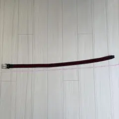 メッシュベルト ネイビー×レッド