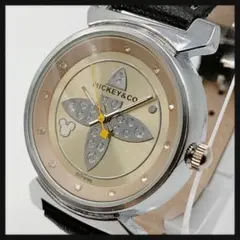 【極美】Mickey & Co.★腕時計 メンズ レディース 電池 ベルト新品