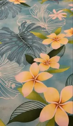 Trendtex Fabrics プルメリア柄 プリント生地