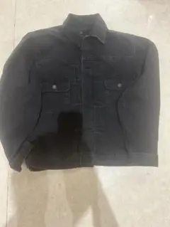 ブラックデニムジャケット