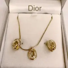 ディオール ネックレス、イヤリング　セット