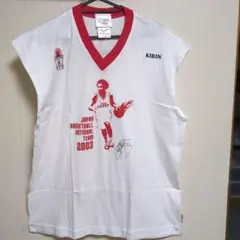 バスケＴシャツ未使用品（白色）日本代表ナショナルチーム2003年