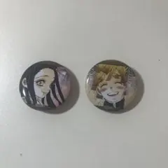 鬼滅の刃 禰豆子と善逸 22巻特装版缶バッジ 2つセット