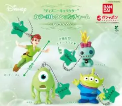 ディズニー カラフルコレクションチャーム　グリーン　ピーターパン