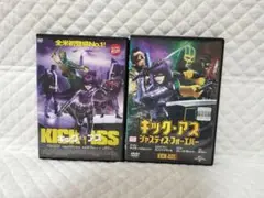レンタルDVD　キック・アス +キック・アス2　計2枚セット（7）